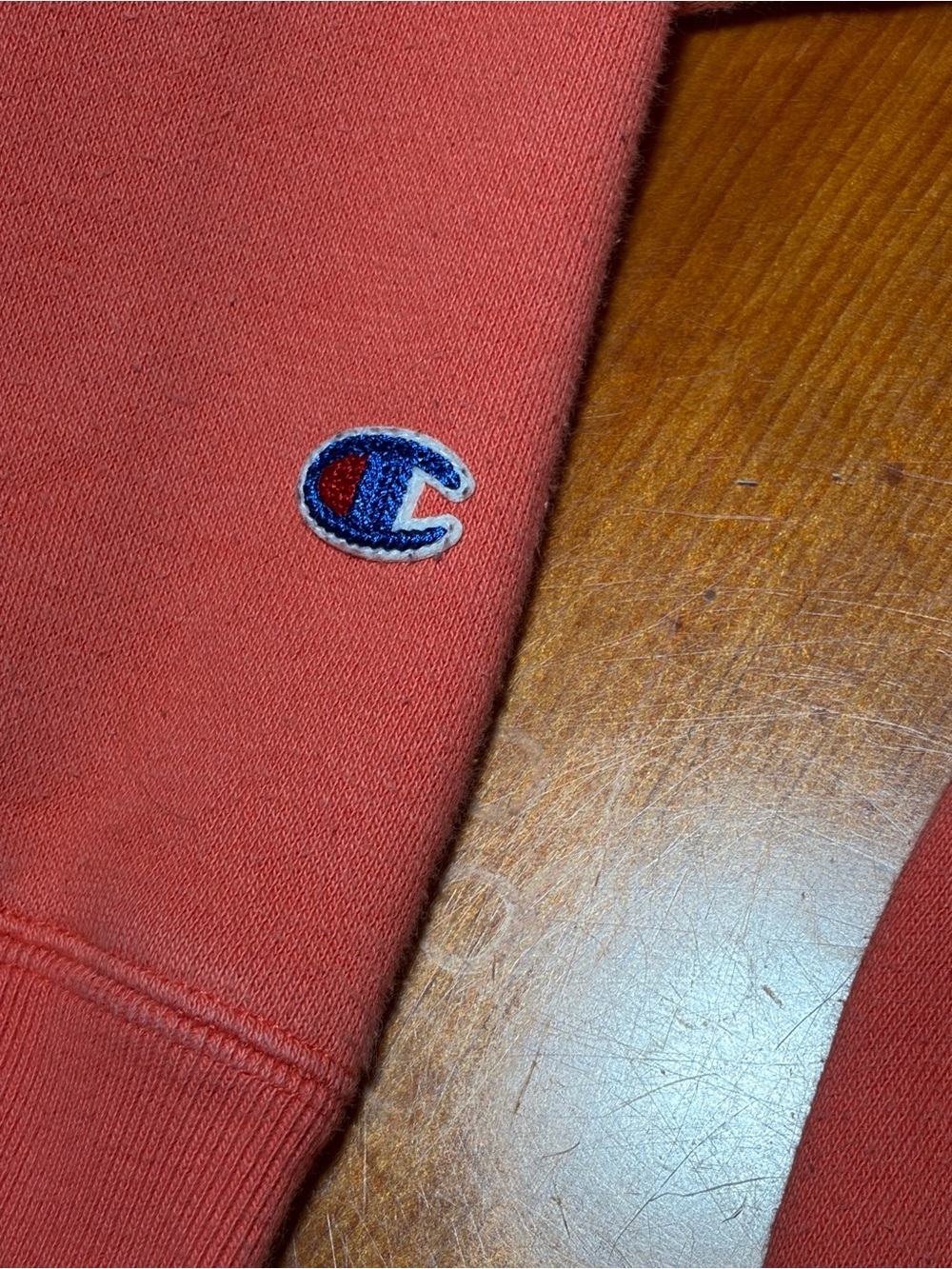 Champion 100th Anniversary Pink Pullover Hoodie Century Collection Large - Picture 6 of 6